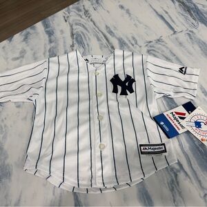Toddler 24M NY Yankees Majestic Jersey NWT